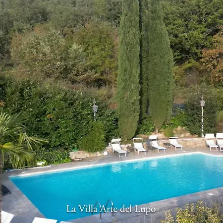 Fortuna Del Lupo Mit Pool Und Aussicht Apartment Subbiano
