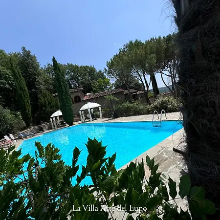 Fortuna Del Lupo Mit Pool Und Aussicht Subbiano