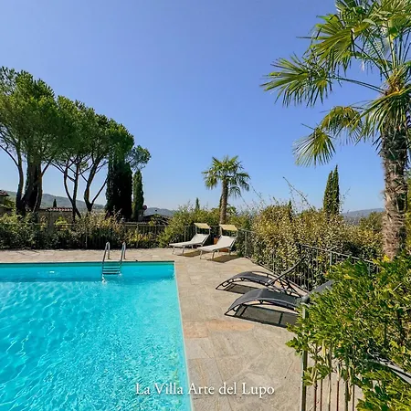 Fortuna Del Lupo Mit Pool Und Aussicht * Subbiano