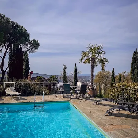 Apartment Fortuna Del Lupo Mit Pool Und Aussicht Subbiano